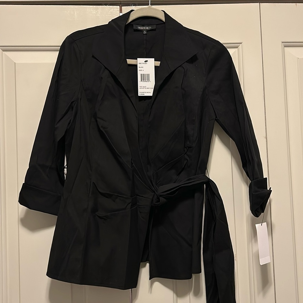 NEW LAFAYETTE WOMEN TOP SIZE 4